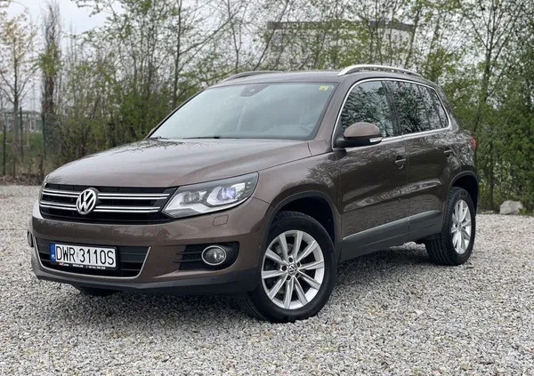 volkswagen tiguan warka Volkswagen Tiguan cena 54900 przebieg: 153000, rok produkcji 2011 z Warka